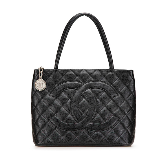Pre-Loved Chanel Caviar Medallion Tote - Picture 1 of 11
